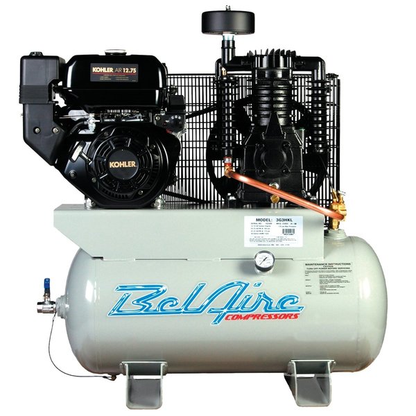 Belaire Two Stage Engine-Powered Reciprocating Air Compressor 12HP 3G3HKL